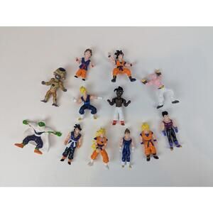 Dragon Ball Z Mini Action Figures Set 12pcs Collectible Anime Characters